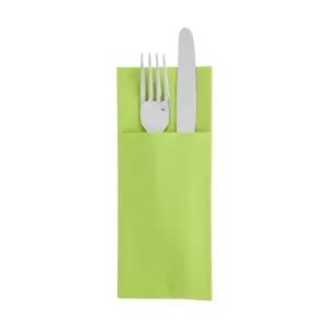 Serviette pochette TNT  40x40cm 55g Kiwi (8E00)